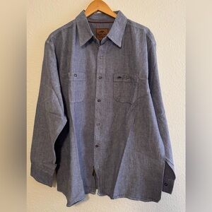 Pacific Trail Denim Blue Casual Button Down Shirt XXL $10 With A Bundle of 3